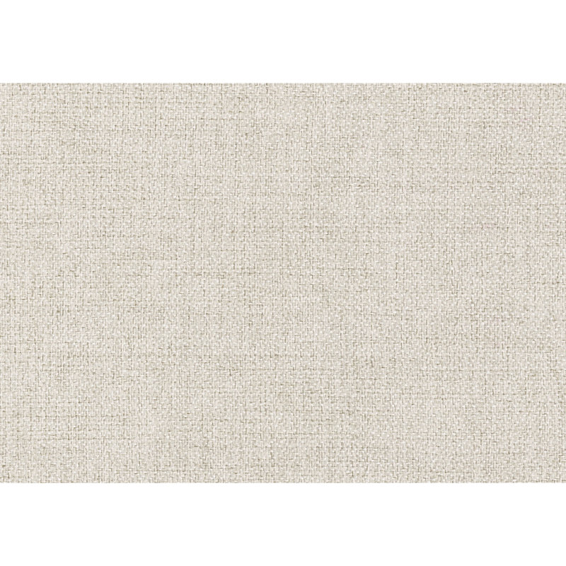 Fauteuil d'appoint de luxe classique beige avec revêtement 100% texturé, siège en mousse haute densité, garniture cloutée, pieds en bois finis, coussin de siège de 33 po de largeur, pi