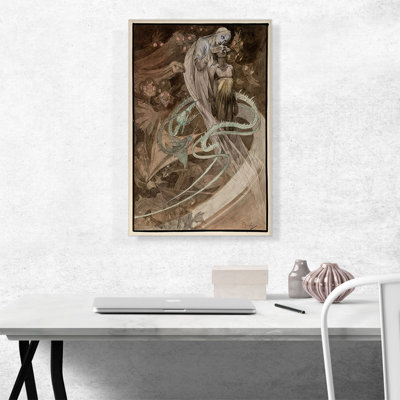 " Le Pater 1900 " by Alphonse Mucha Painting Print