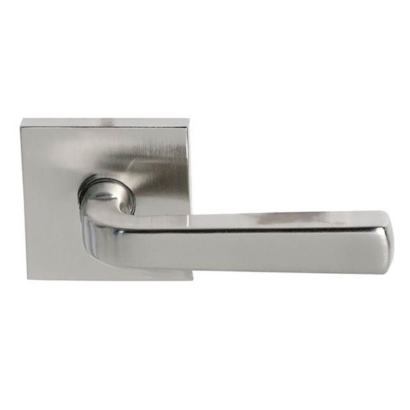 Poignée de porte Sion Passage, Nickel satiné, Droite