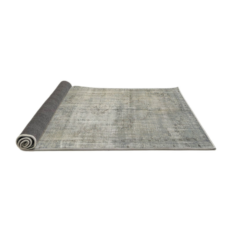 Tapis beige/brun clair traditionnel Cohocton, Rond 5 pi
