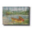 «Canoe Camp - Distress» par Paul Brent, art mural sur toile-1970085433