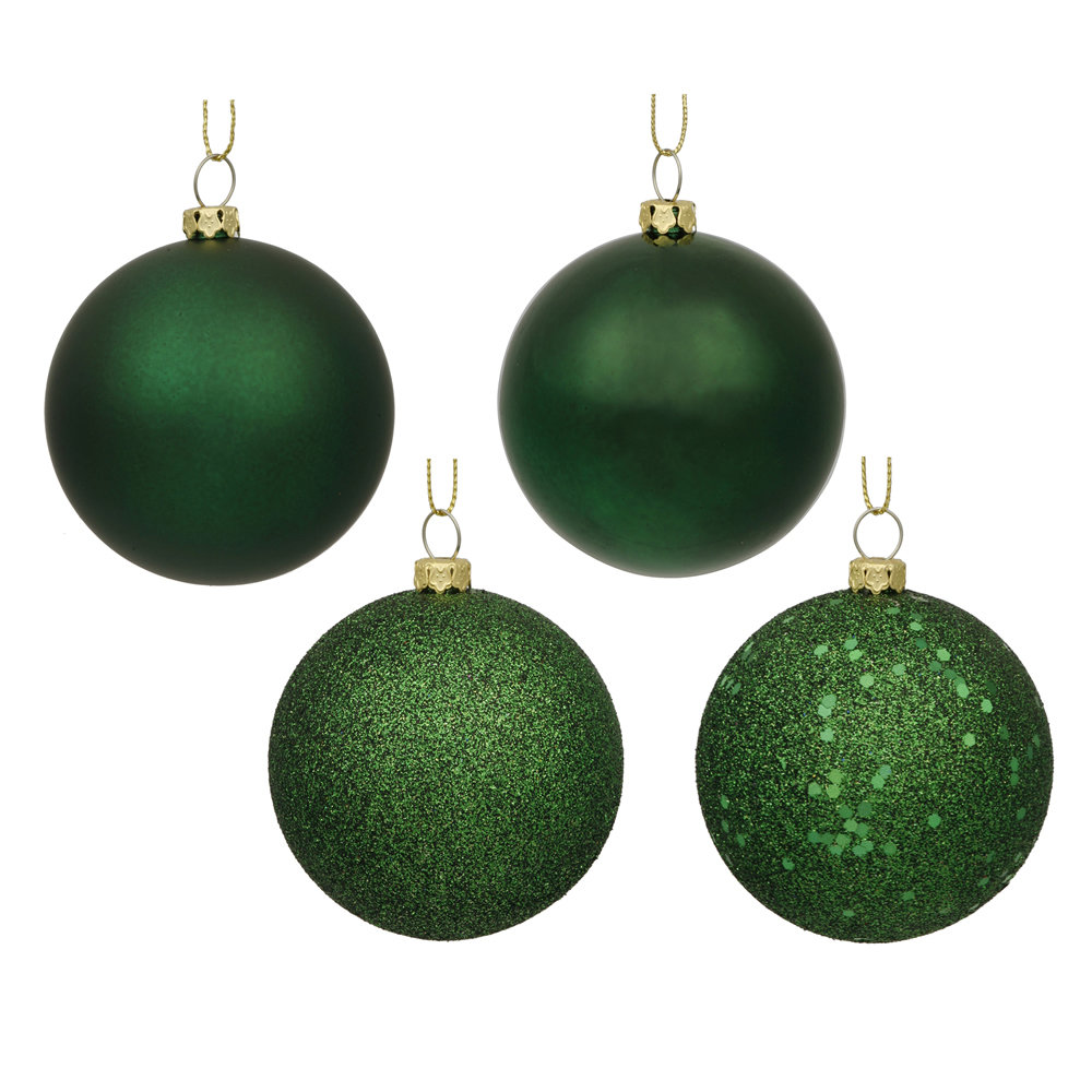 Shatterproof Bauble, Emerald, 2.75"