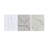 Elements Martha Stewart Three-tone Geometric Wood 3-Piece Wall Decor Set