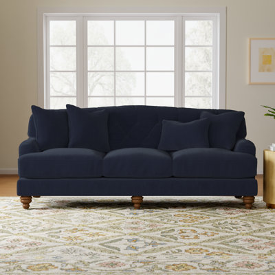 Sullivan 90" Charles of London Sofa with Reversible Cushions by Birch Lane