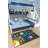 Furnish My Place 761 Solar System HD 4'4"x6'9" Area Rug Solar System for Playroom, Bedroom & Classroom, Skid Resistant Rubber Backing Washable Floor Mat, Multicolor-1770028605