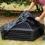 Perras Square Metal Wood Burning Smokeless Fire Pit