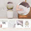 Toilet Seat, O-Shaped Loo Seat With Soft Close And Quick Release Functions, With Adjustable Hinges, Upgraded Mounting Set For Different Types Of Toilets, Reeds Pattern
