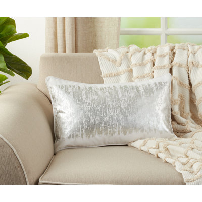 Agatha Rectangular Cotton Pillow Cover & Insert