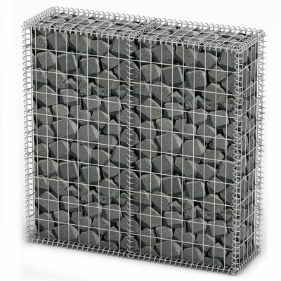 Gesele Grey Metal Gabion Basket