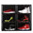Mexia Stackable Magnetic Shoe Box Sneaker Storage Organizer With LED Light(Set Of 6)-1383176051