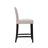Stylish And Comfortable Counter Stool With Sturdy Construction And Upholstered Seat