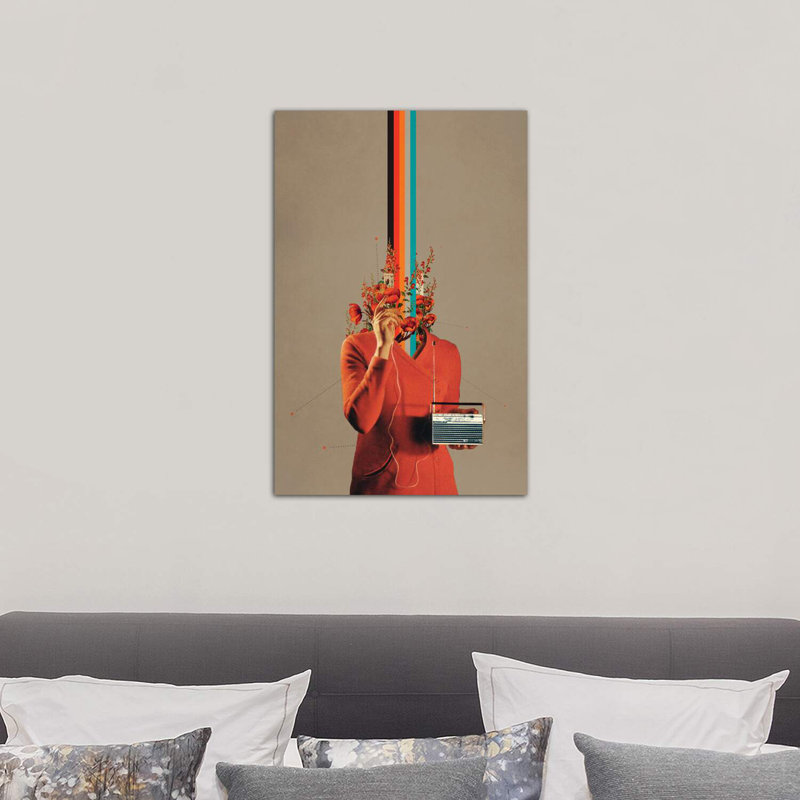 Musicolor by Frank Moth - Wrapped Canvas Print, 66.04cm H x 45.72cm W x 1.91cm D