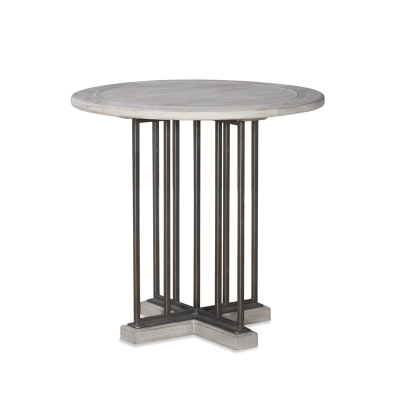 Camden Solid Wood End Table, White