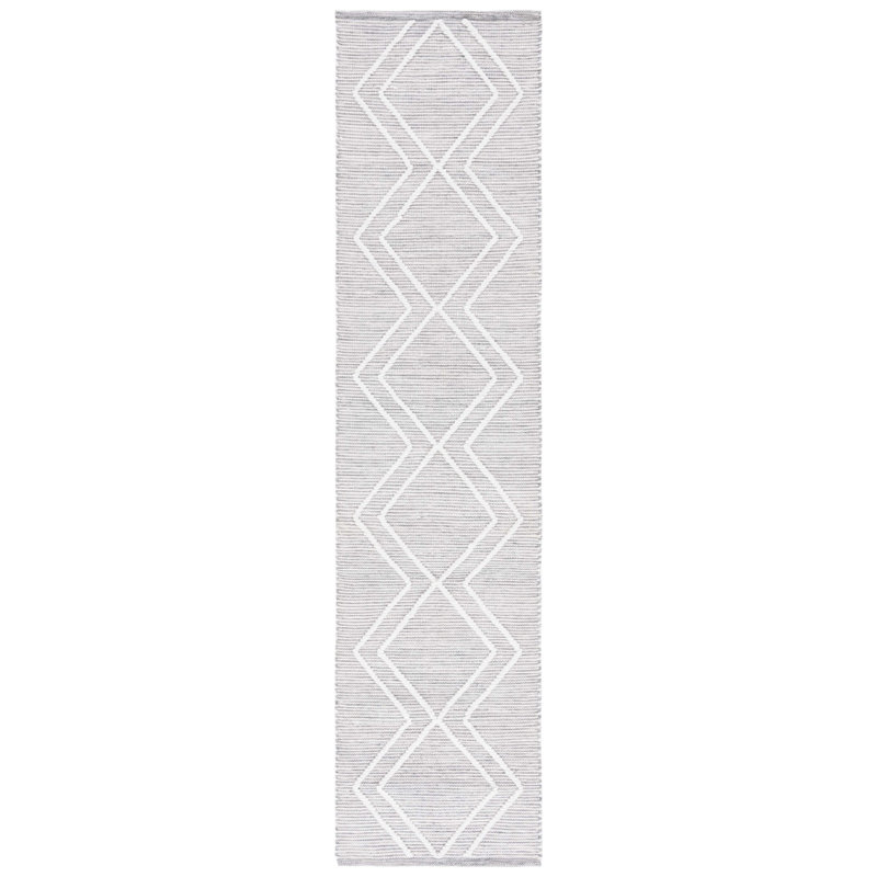 Kilim Hand Woven Performance Geometric Rug, Runner 2'3" x 9'