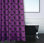 Doublure de rideau de douche simple en polyester Deneesha