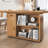Brown Rectangular Solid Wood  desk-327858817