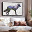 Impression sur toile Rocky Mountain Grey Wolf-1397094933