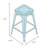 Kapono Upholstered Counter Stool with Solid Wood Frame-1112705076