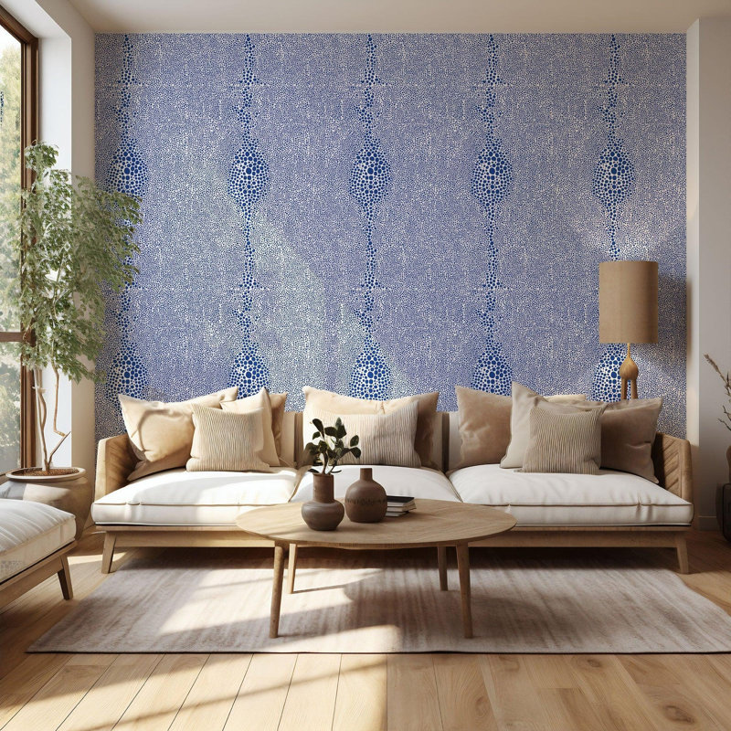 Mrs Paranjape Papers Shagreen 10' L x 24" W Wallpaper Roll, Truly Taupe Reverse, Faux Grasscloth