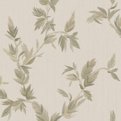 Tarn Thin Tree Leaf Wallpaper