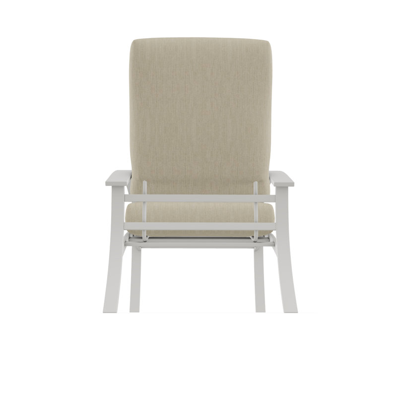 Belle Isle Outdoor Lounge Chair, Huskie, Snow