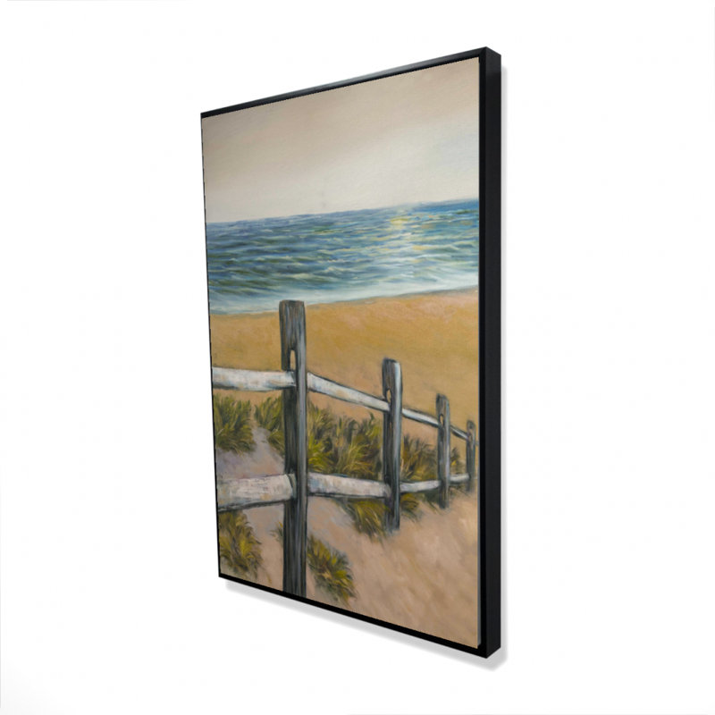 «Quiet Seaside» sur toile, H 36 po x l 24 po