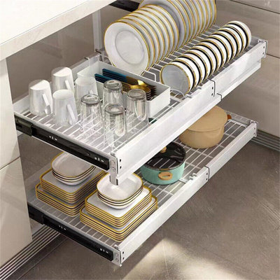 Slide-out Shelf Made-to-fit Full Extension Rails
