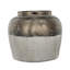 Vase rond en céramique brun Sienna-650993406