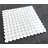 Thassos White Marble Octagon and Blue Celeste Clover Mosaic Wall and Floor Tile
