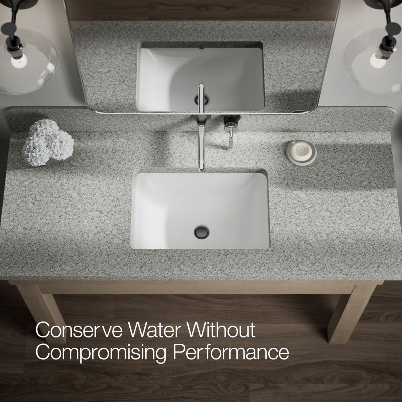 Tone Wall-Mount Single-Handle Bathroom Sink Faucet, Polished Chrome/Matte Black