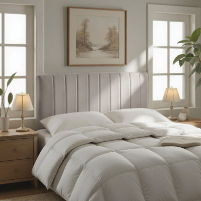 Chastelyne Upholstered Easy Assemble Wall Mounted Headboard