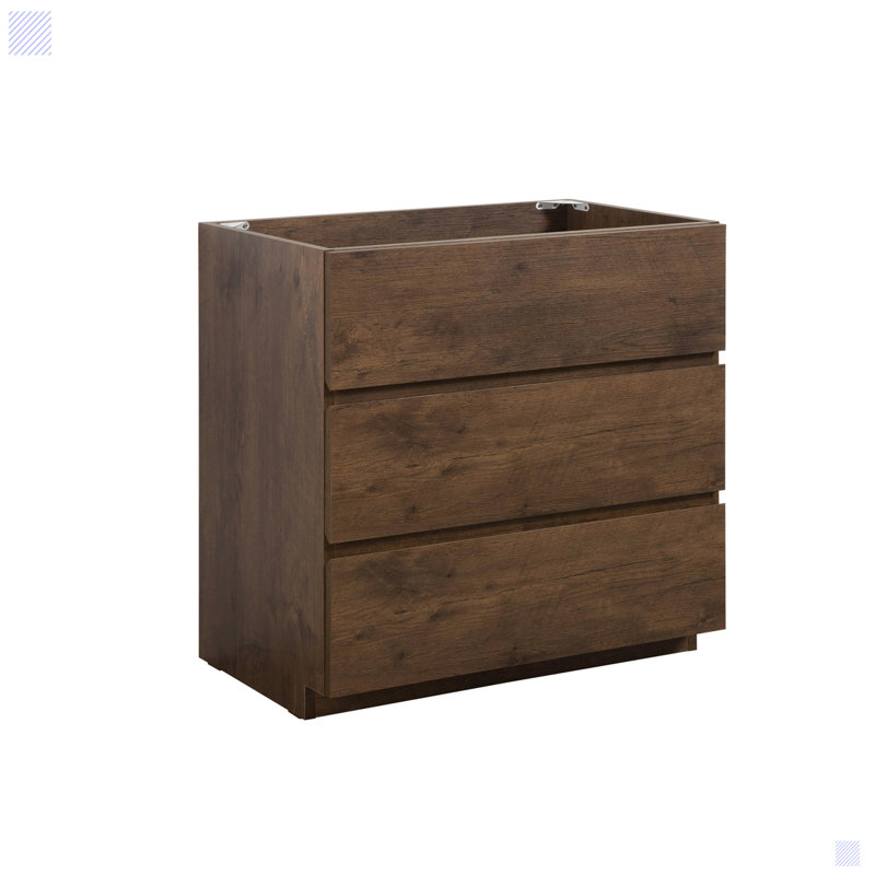 Armoire murale sans lavabo, Noyer