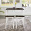 Ensemble de table de bar et chaises, ensemble de table de salle à manger 3 pièces, ensemble de table de petit-déjeuner industriel, pour salon, salle à manger, salle de jeux-447434845