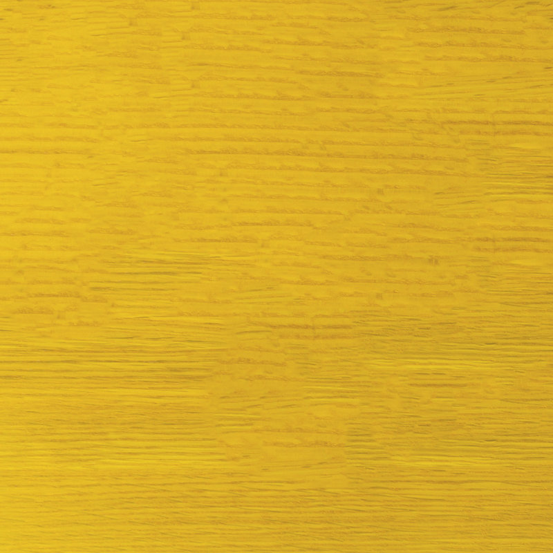 Ai Solid Wood Stool, Yellow