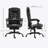 Vinsetto 7-Point Vibrating Massage Office Chair, High Back Executive Recliner with Lumbar Support-108779641