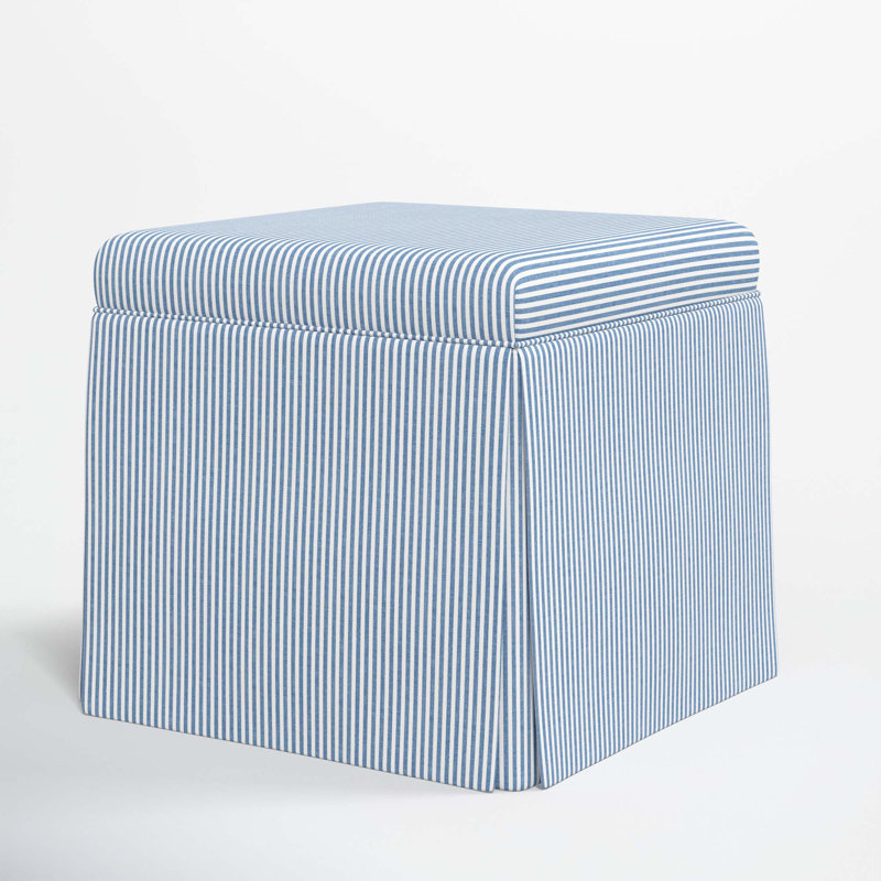 Repose-pieds Jebb, Bleu rayé BCBG