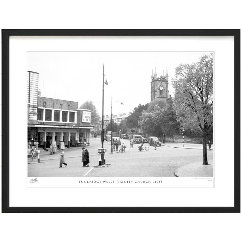 Tunbridge Wells, Trinity Church C1955 by Francis Frith - Single Picture Frame Print, 40cm H x 50cm W x 2.3cm D