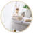 Modern Wall-Mounted Aluminum Round Mirror-1702178026-1702178022