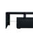 Modern Black TV Stand-1002828390
