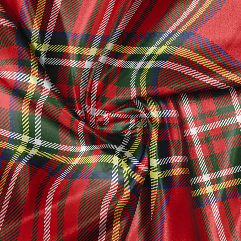 Rustic curtain, Irish cultural classic, multi -colored