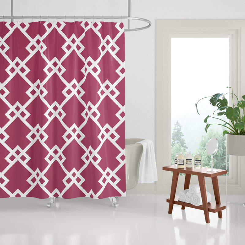 Rideau de douche Seabrook, Magenta