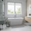 67" x 32" Freestanding Soaking Acrylic Bathtub