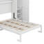 Lit escamotable avec deux garde-robes et tablette de rangement-703372187