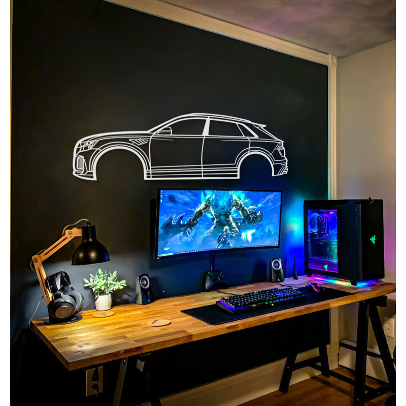 No Frame Print on Metal, 99" H x 29" W