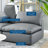 Modway Commix Down Filled Overstuffed Vegan Leather 5-Piece Sectional Sofa-1478746248