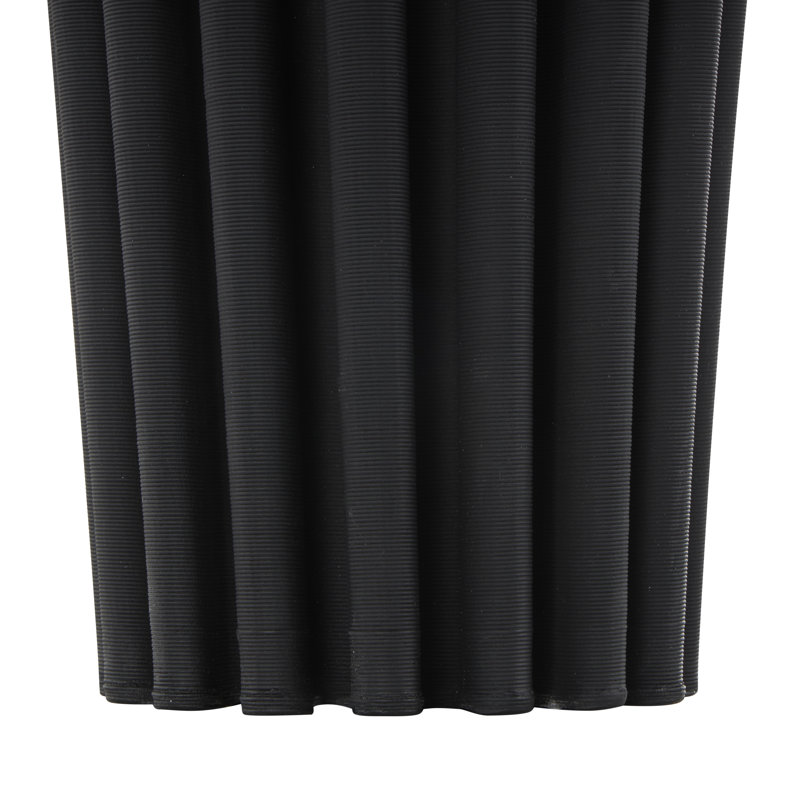 Vase de table en céramique Blaine, H 11,9 po x l 6,2 po x P 6,2 po