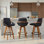 Tabouret pivotant Whitacre