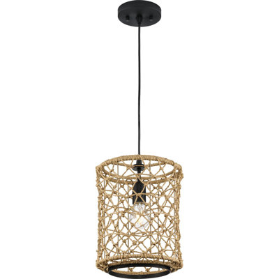 Luminaire suspendu cylindrique à 1 lumière Eimi