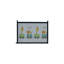 Barrière pour animaux rétractable sans perçage, 35,04 po x 33,46 po, jaune-131215683