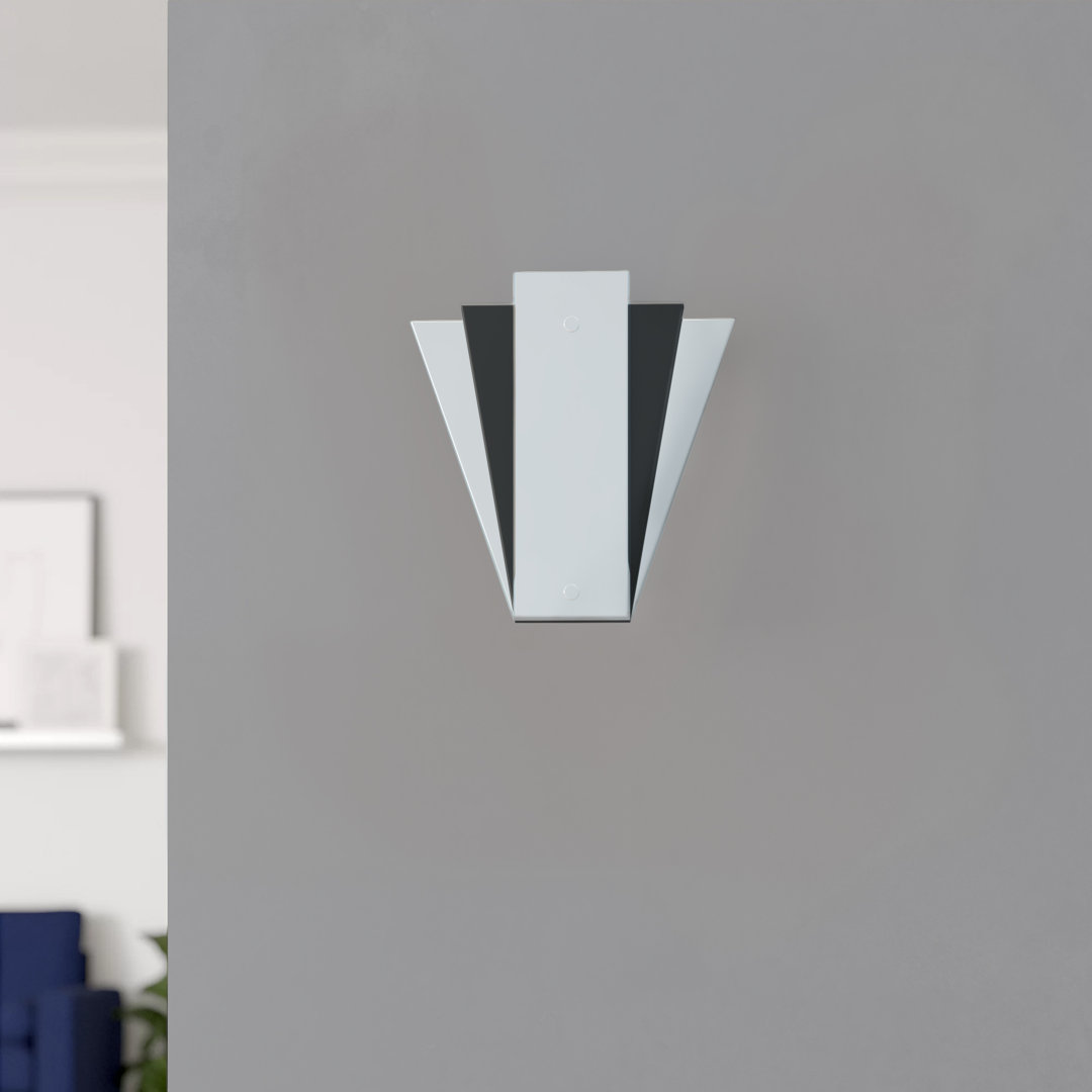 Barbra 1 - Light Dimmable Flush Mounted Sconce